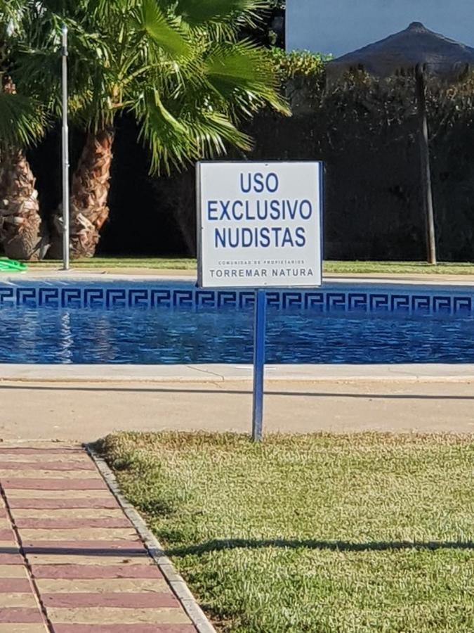 Torremar natura vera playa nudista luxury Bagian luar foto